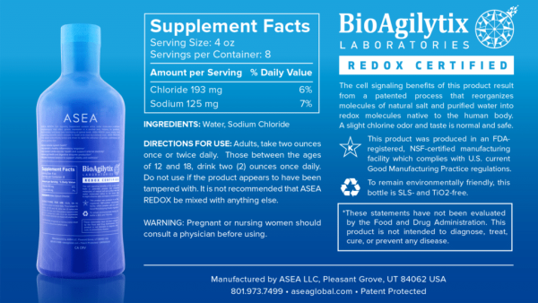 ASEA Redox Solution (32 fl oz) - Cellular Health and Renewal Support - Image 7