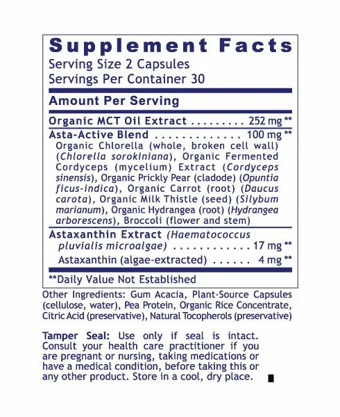 Asta Complete-FX (60 Softgels) - Advanced Antioxidant and Vision Support - Image 4