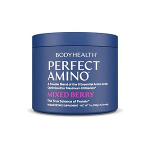 Perfect Amino Acid Powder (Mixed Berry, 197g) - Essential Amino Acids for Muscle Recovery and Performance