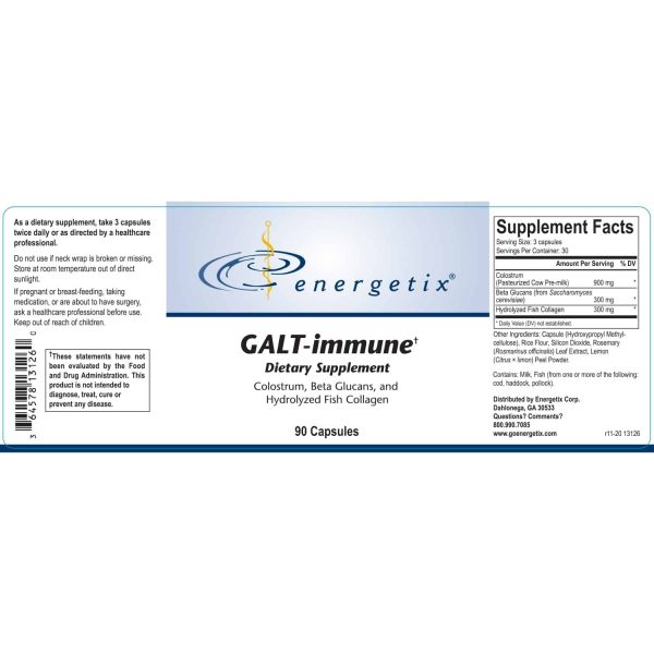 GALT-Immune (90 Capsules) - Advanced Gut-Associated Immune Support - Image 4