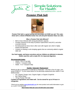 Premier Pink Salt Overview